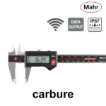 Pied à coulisse numérique IP67 avec bec à face carbure MarCal 16 EWRi-H / 16 EWR-H