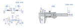 Pied à coulisse numérique pour mesure de sertissage INSIZE – Image 2