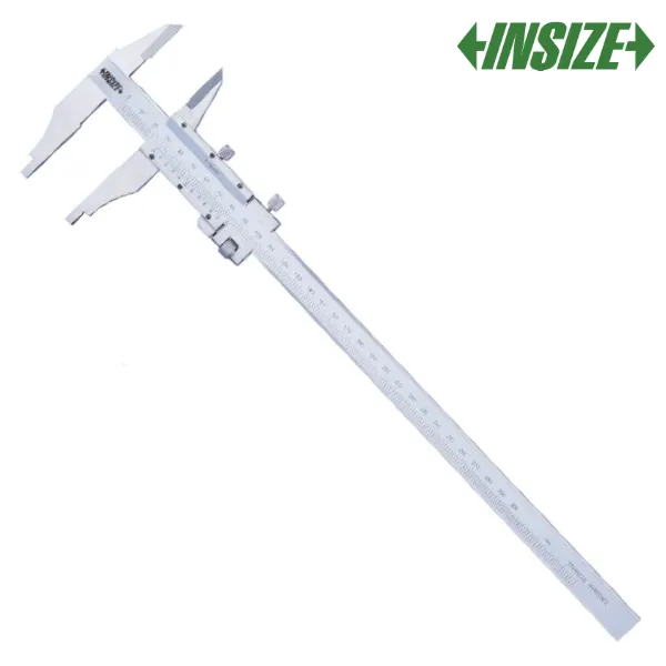Pied à coulisse à vernier d'atelier à double becs INSIZE