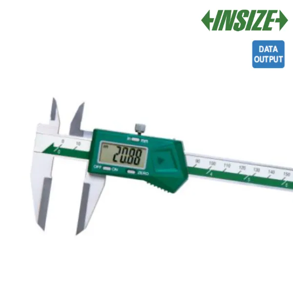 var1532-200 Pied à coulisse numérique à becs couteau pointu INSIZE – Image 1