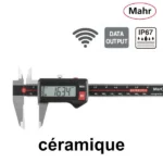 Pied à coulisse numérique IP67 avec bec à face céramique MarCal 16 EWRi-C / 16 EWR-C