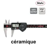 Pied à coulisse numérique IP67 avec bec à face céramique MarCal 16 EWRi-C / 16 EWR-C – Image 2