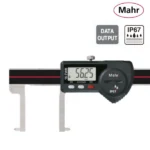 Pied à coulisse numérique IP67 à bec en pointe coudée pour mesure de gorge dans alésage MarCal 16 EWRi-SI / 16 EWR-SI – Image 2
