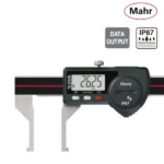Pied à coulisse numérique IP67 à bec coudée pour mesure de gorge dans alésage MarCal 16 EWRi-AI / 16 EWR-AI – Image 2