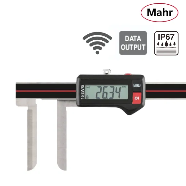 var4103385 Pied à coulisse numérique IP67 à couteau pour mesure interne MarCal 16 EWRi-LI / 16 EWR-LI – Image 1