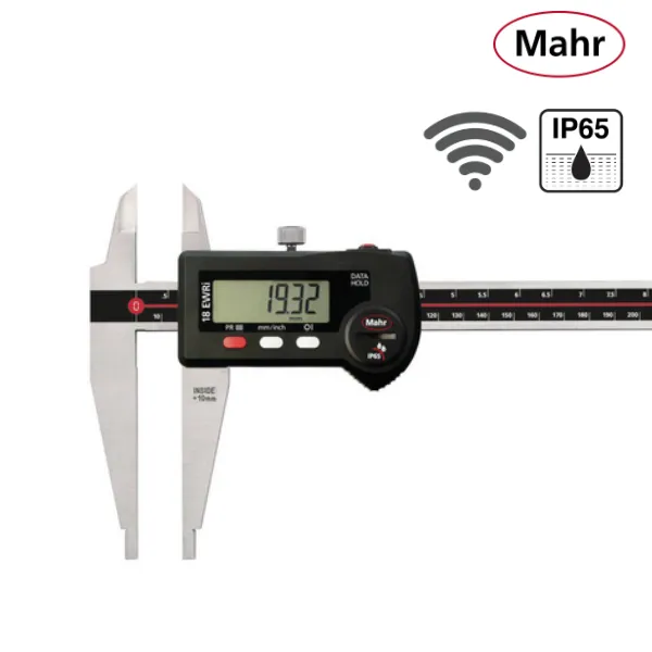 var4112571 Pied à coulisse numérique d'atelier IP65 avec sortie de données sans fils MarCal 18 EWRi – Image 1