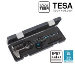 KIT avec émetteur TLC-BLE + Pied à coulisse digital IP67 TESA avec ou sans molette et envoi de données.
