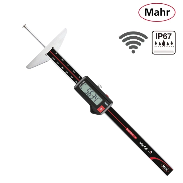 4126532 Jauge de profondeur numérique fine MarCal 30 EWRi-N pour mesure de gorge IP67 – Image 1