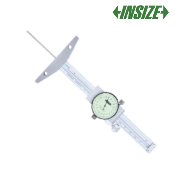 Jauge de profondeur à montre à tige ronde INSIZE