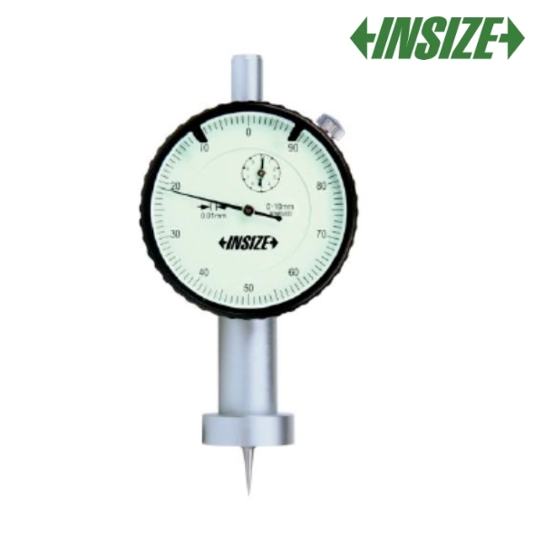 Jauge de profondeur à montre avec embase ronde INSIZE