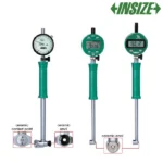 Jauge de précision pour alésage (avec comparateur) résolution: 0,001mm INSIZE