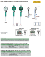 Jauge de précision pour petit alésage (avec comparateur) résolution: 0,01mm INSIZE – Image 2