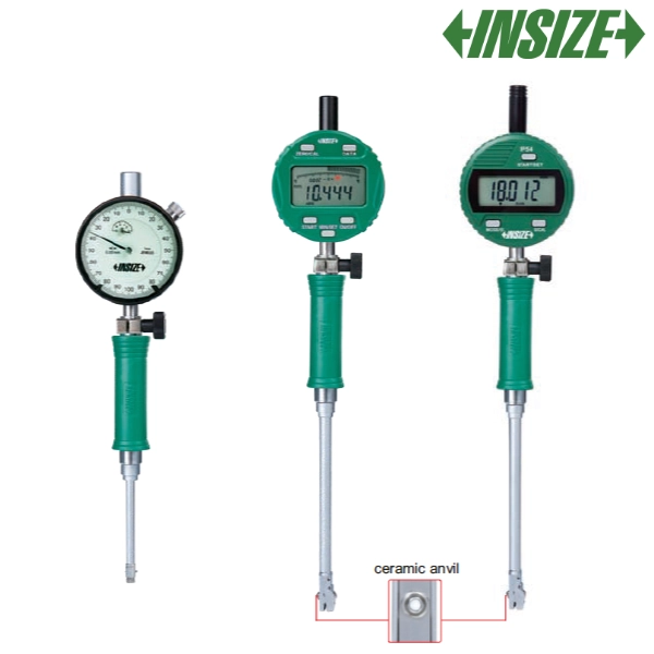 Jauge de précision pour petit alésage (avec comparateur) résolution: 0,001mm INSIZE