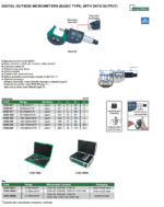 Micromètre extérieur numérique Standard INSIZE – Image 2