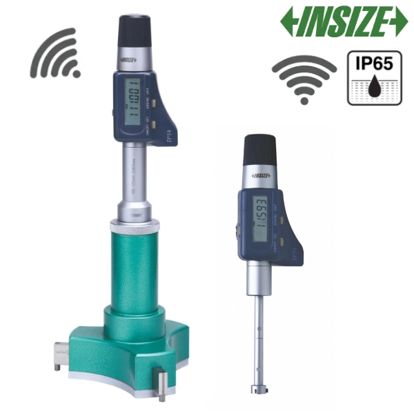 3113-2WL Alésomètre intérieur numérique deux et trois touche Sans fils IP65 INSIZE – Image 1