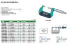 Micromètre extérieur à vernier à touches fine avec face carbure INSIZE – Image 2