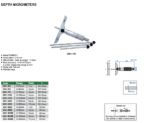 Micromètre de profondeur à vernier tige plate  INSIZE – Image 2