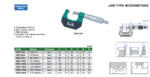 Micromètre extérieur à vernier avec mâchoire  INSIZE – Image 2
