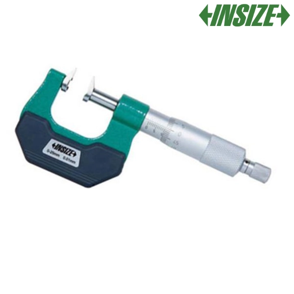 3283-25A Micromètre extérieur à vernier avec mâchoire INSIZE – Image 1
