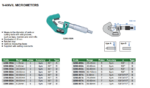 Micromètre extérieur à vernier à touche fixe en V  INSIZE – Image 2
