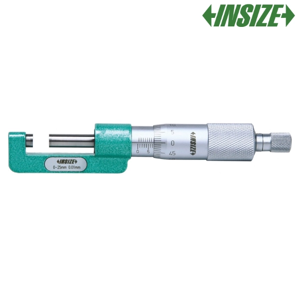3292-25 Micromètre extérieur vernier à col de cygne extra-plat INSIZE – Image 1