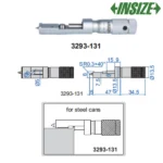 Micromètre extérieur vernier pour la mesure de sertissages  INSIZE – Image 5