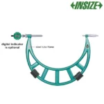 Micromètre pour indicateur à cadran léger pour grande mesure  INSIZE
