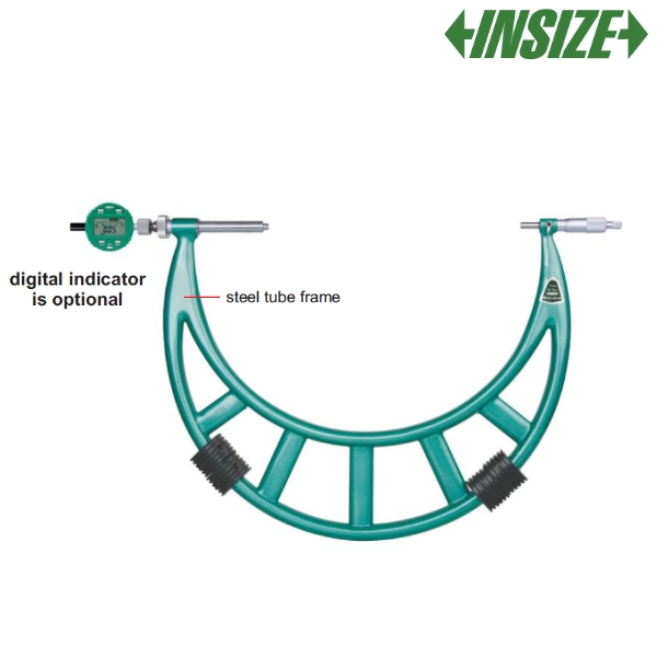 3296-400A Micromètre pour indicateur à cadran léger pour grande mesure INSIZE – Image 1