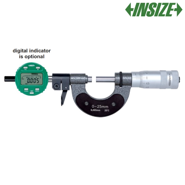 Micromètre pour indicateur à cadran avec levier de rétraction  INSIZE
