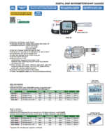 Micromètre extérieur numérique IP65 à disque non rotatif INSIZE – Image 2