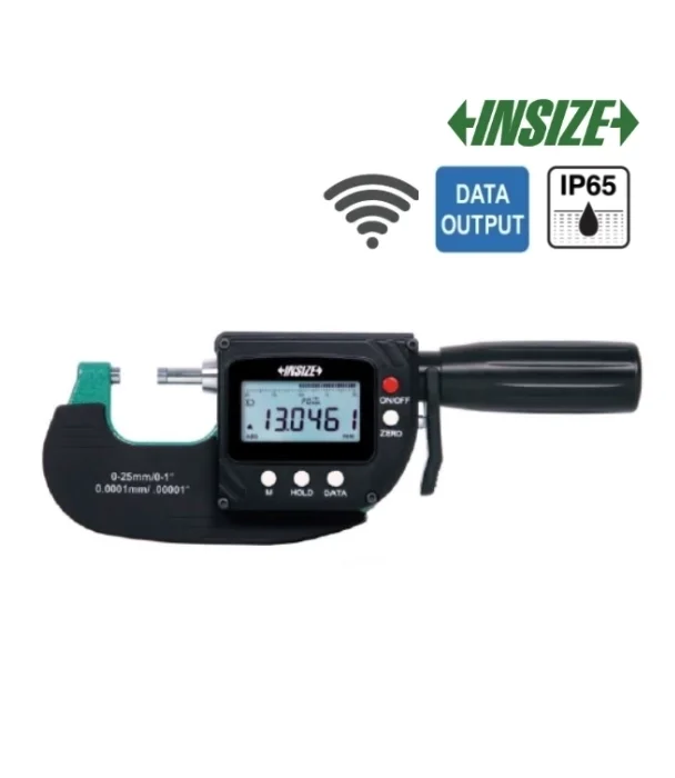 Micromètre extérieur numérique de haute précision IP65 INSIZE