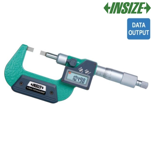 Micromètre extérieur numérique à touches couteaux non rotative INSIZE