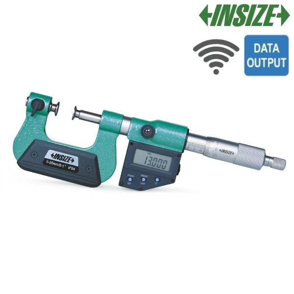 Micromètre extérieur numérique universel à touche interchangeable INSIZE