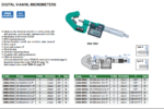 Micromètre extérieur numérique IP65 à touche fixe en V  INSIZE – Image 2