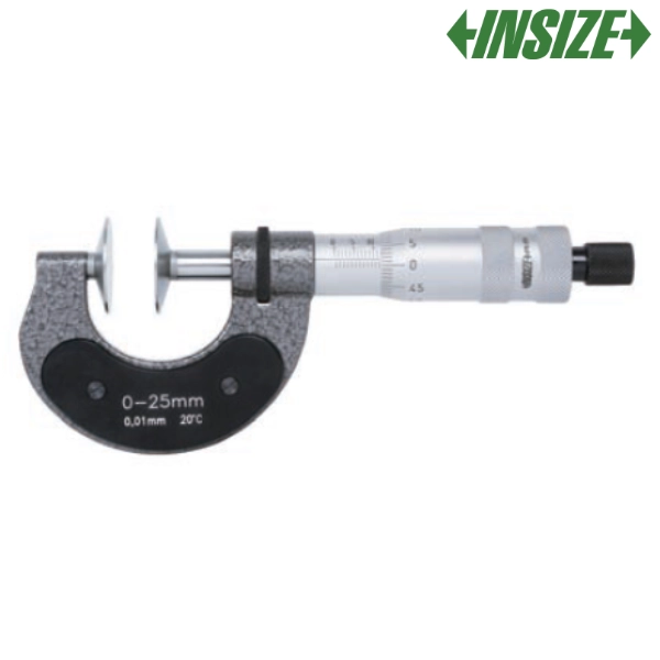 3676-25 Micromètre extérieur à vernier à disque INSIZE PLUS – Image 1