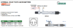 Micromètre intérieur à vernier pour engrenage INSIZE PLUS – Image 2