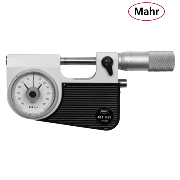 Micromètre extérieur à montre touche CARBURE ou CÉRAMIQUE Micromar 40 F / 40 FC