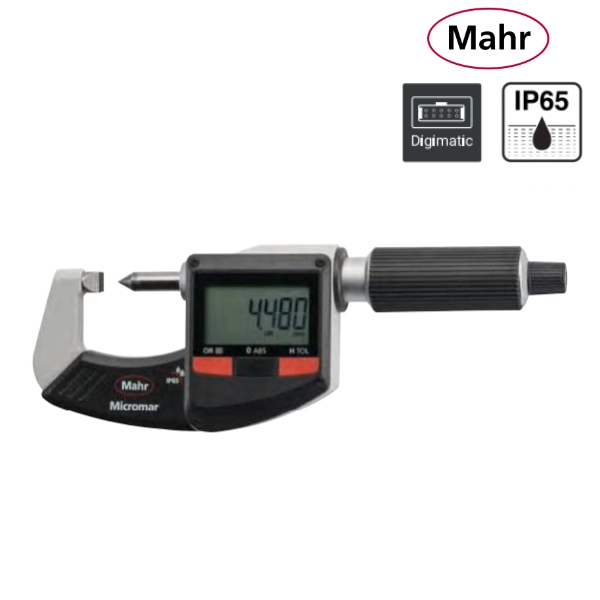 4157040 Micromètre extérieur numérique pour hauteurs de sertissage IP65 Micromar 40 EWR-K – Image 1