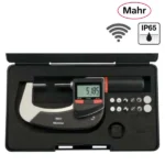 Coffret Micromètre extérieur numérique avec touches interchangeables IP65 Micromar 40 EWRi-V sans fil