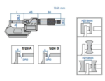 Micromètre extérieur numérique IP65 à touche sphérique INSIZE – Image 3