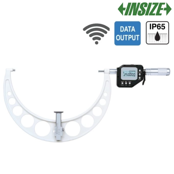 Micromètre extérieur numérique pour grande mesure IP65 INSIZE