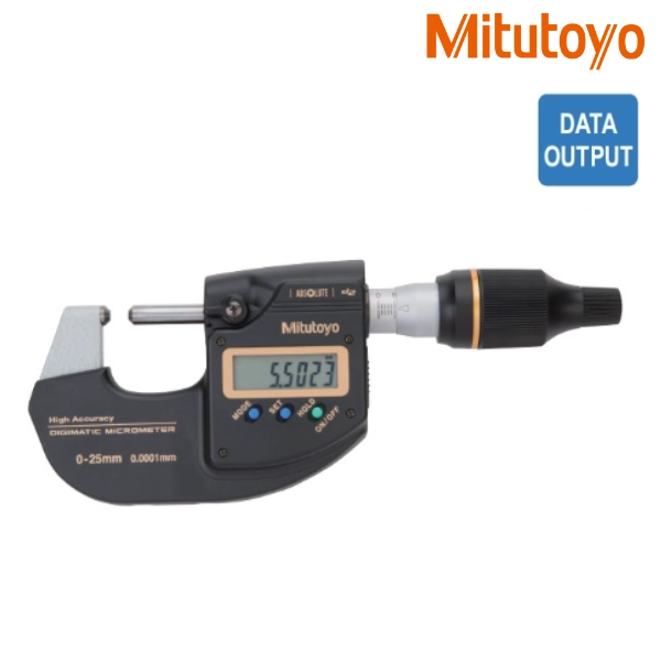 Micromètre extérieur numérique Digimatic haute précision résolution de 0,1 µm