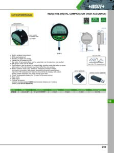 Comparateur numérique haute précision Inductif INSIZE – Image 2