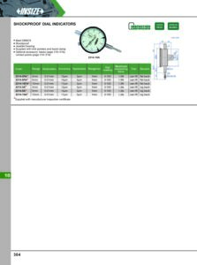 Comparateur à cadran Antichoc INSIZE – Image 2