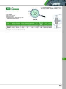 Comparateur à cadran Étanche IP54 INSIZE – Image 2
