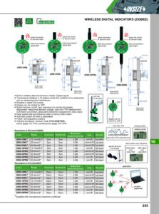 Comparateur numérique et analogique mm/inch Sans fils (ZIGBEE) INSIZE – Image 2