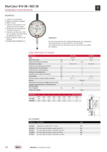 Comparateur à montre de sécurité MarCator  810 SB / 803 SB  MAHR – Image 2
