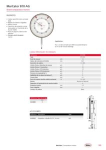 Grand comparateur à montre MarCator 810 AG MAHR – Image 2