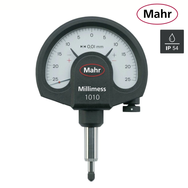 4332005 Comparateur à cadran aiguille IP54 (0,01mm) Millimess 1010 / 1010 T MAHR – Image 1