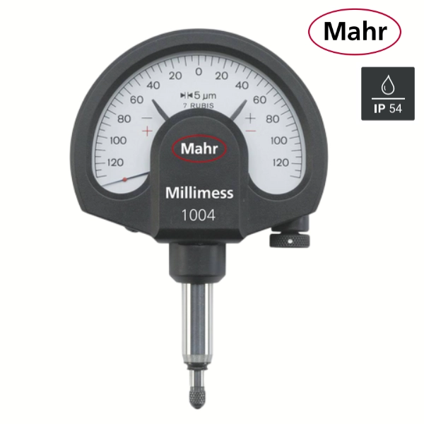 4333000 Comparateur à cadran aiguille IP54 (2µm/5µm) Millimess 1004 / 1004 T / 1003 XL / 1003 XLT MAHR – Image 1